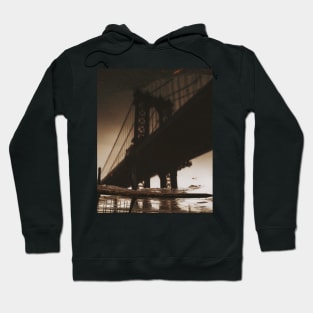 Manhattan Bridge Reflection Hoodie